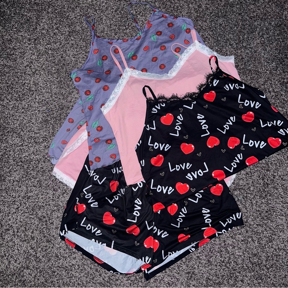 SHEIN Lot of 3 PJ Set 2XL